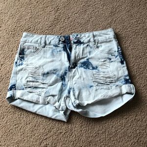 High Waisted Jean Shorts
